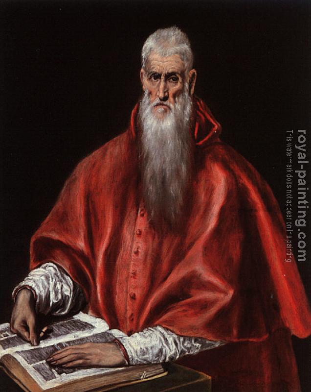 El Greco : Saint Jerome as a Cardinal